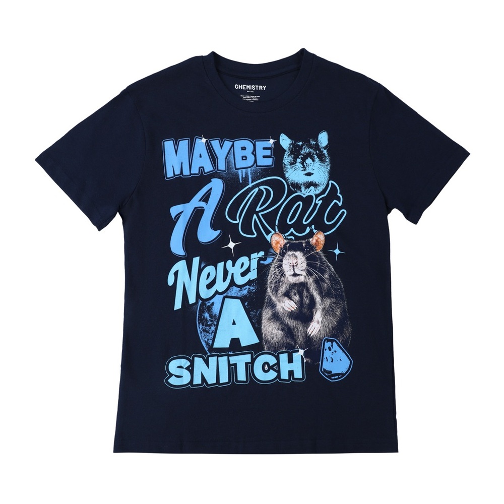 Chemistry Kids Dark Blue Graphic Tee